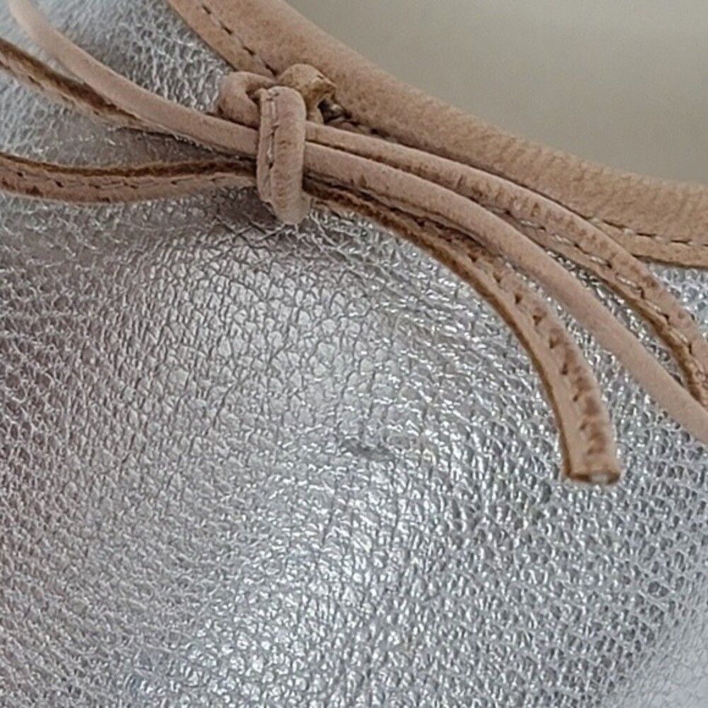 Patricia Green Silver Ballet Shoes Size 40 - Picture 8 of 8